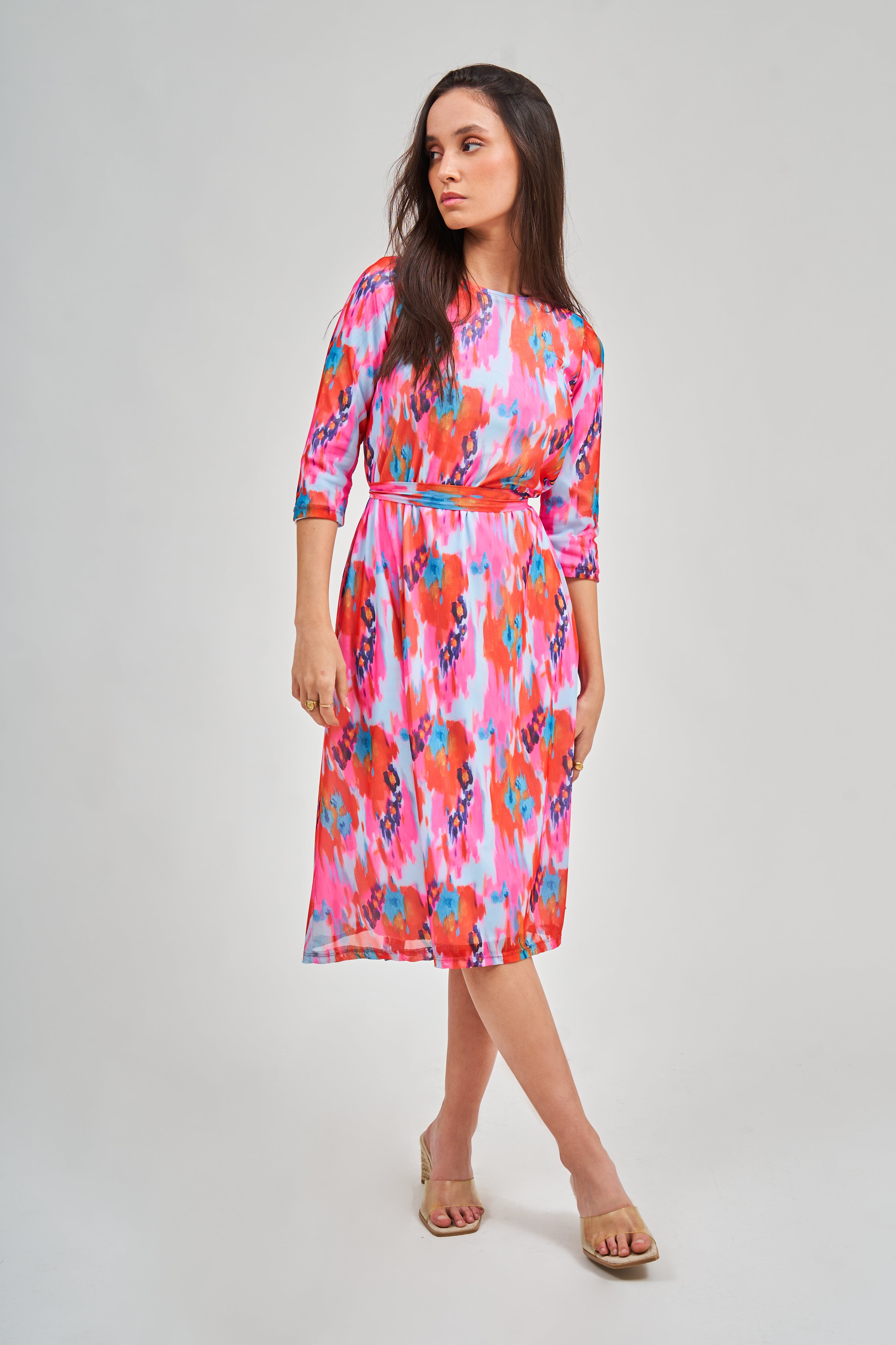 Swing Dress - Coucher de soleil