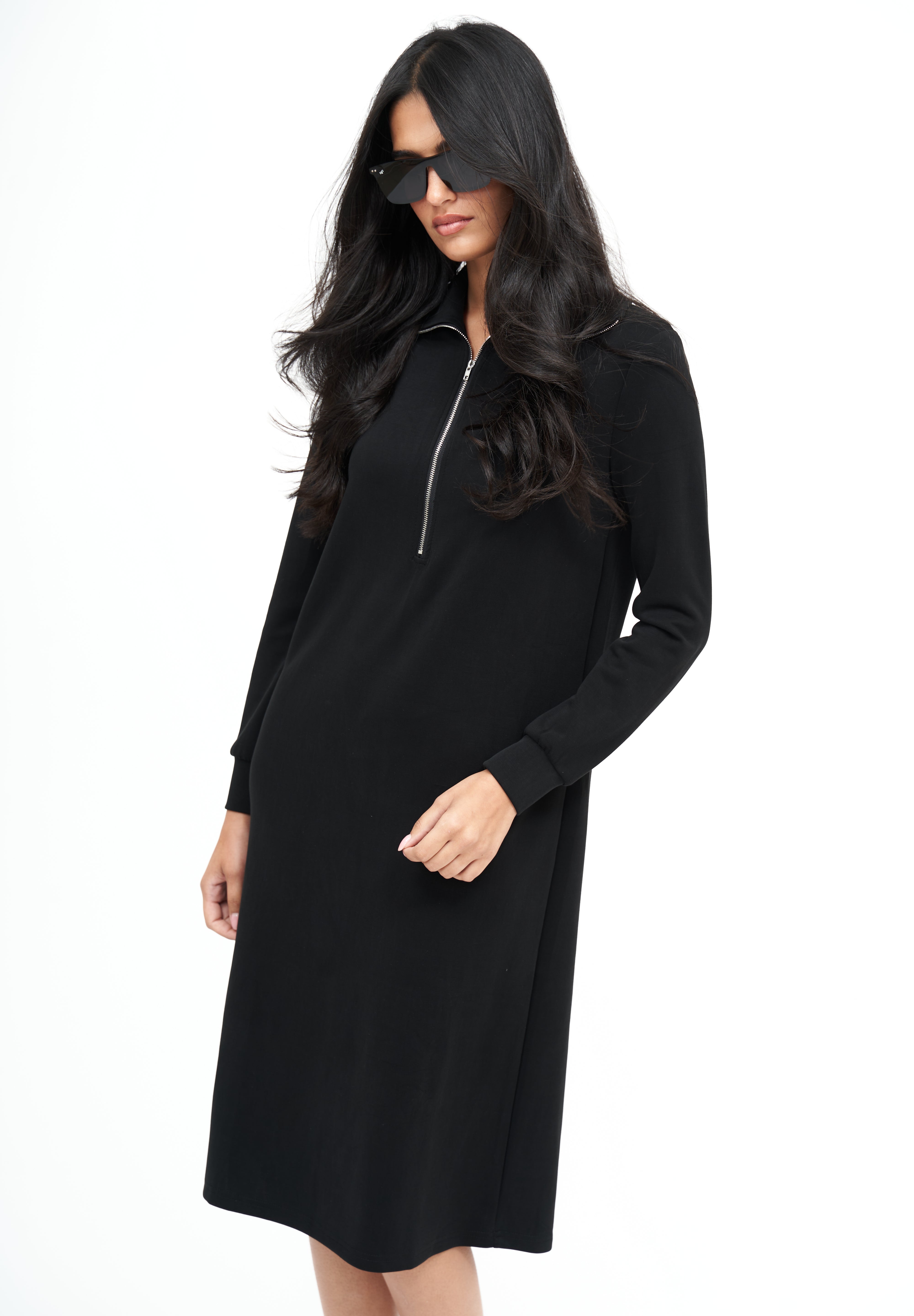 NW Serena Half Zip : Noir