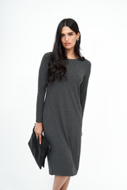 NW Robe Basique Ample : Gris