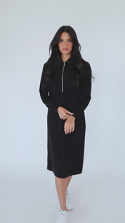 NW Serena Half Zip : Noir
