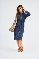 Modest PLC Midnight Hoodie Dress – Women's Fashion
