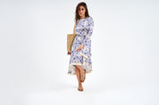 Loose Basic Dress - Blue Lapis   (Includes Complimentary Wrap)