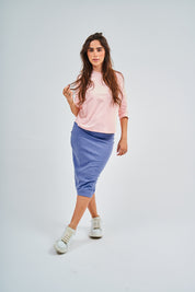 Modest Peach Tee – Women's Casual Top