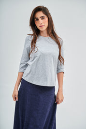 Heather Grey Tee