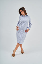 (Cotton) Fringe Dress - With Pockets