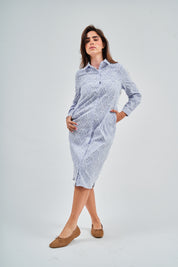 (Cotton) Fringe Dress - With Pockets