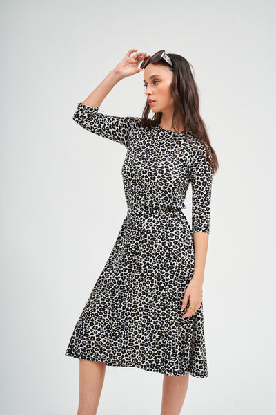 Swing Dress - Cheetah