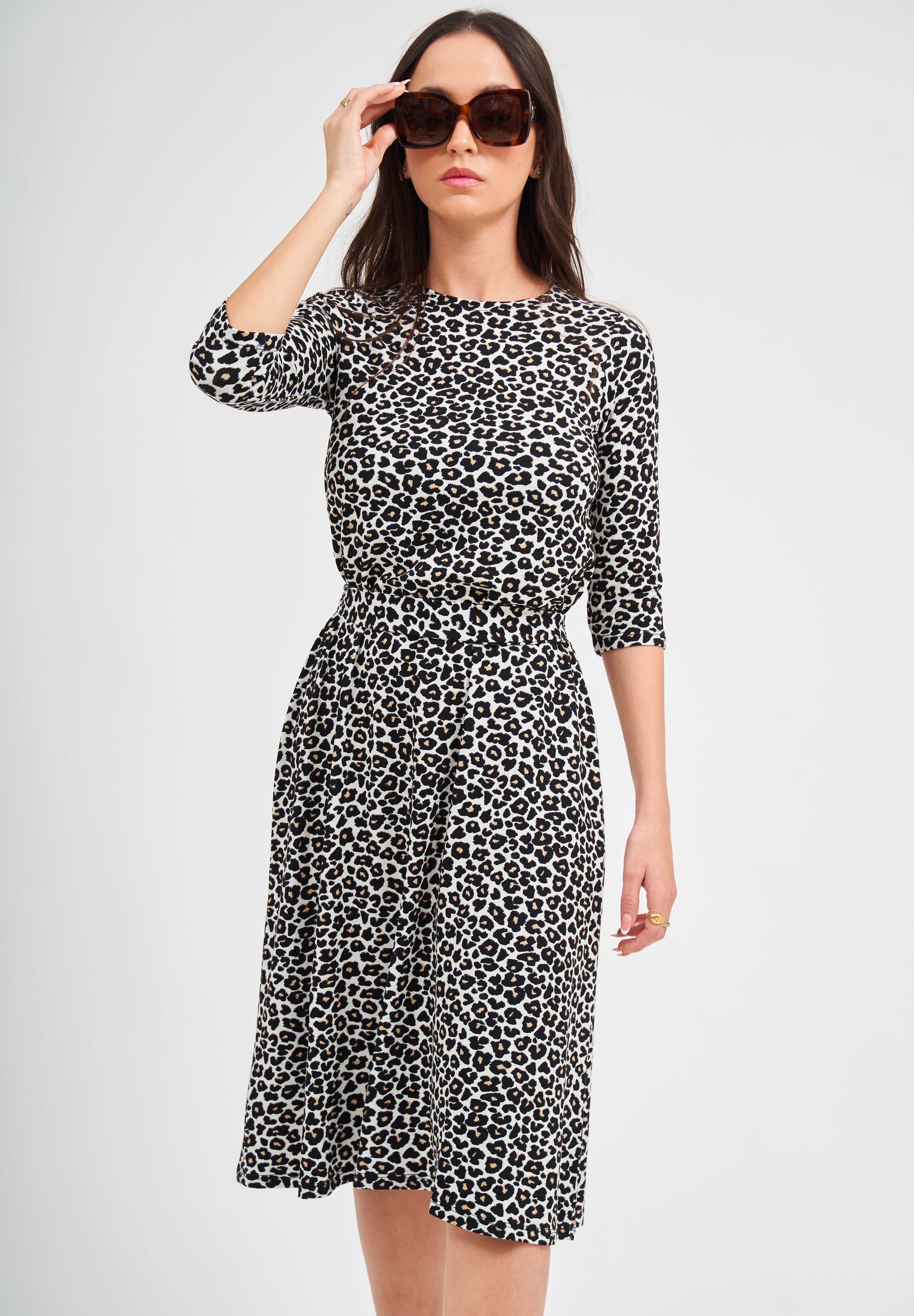 Swing Dress - Cheetah