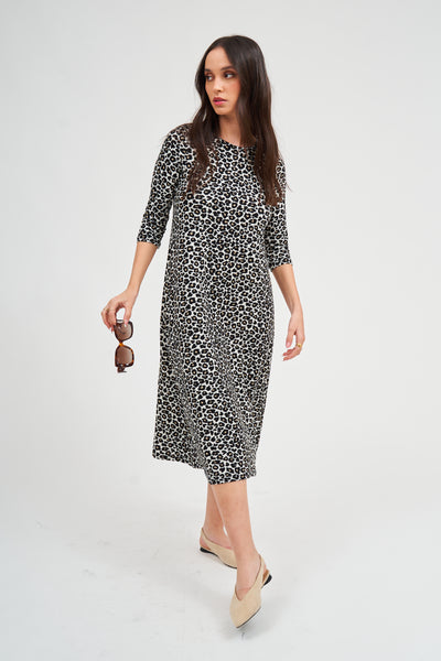 Swing Dress - Cheetah