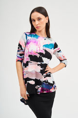 Triangle Back Top - Acuarela Rosa