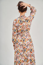 Load image into Gallery viewer, Multicolor Raglan Maxi Dress