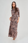 Mesh Original Maxi Dress - Cheetah