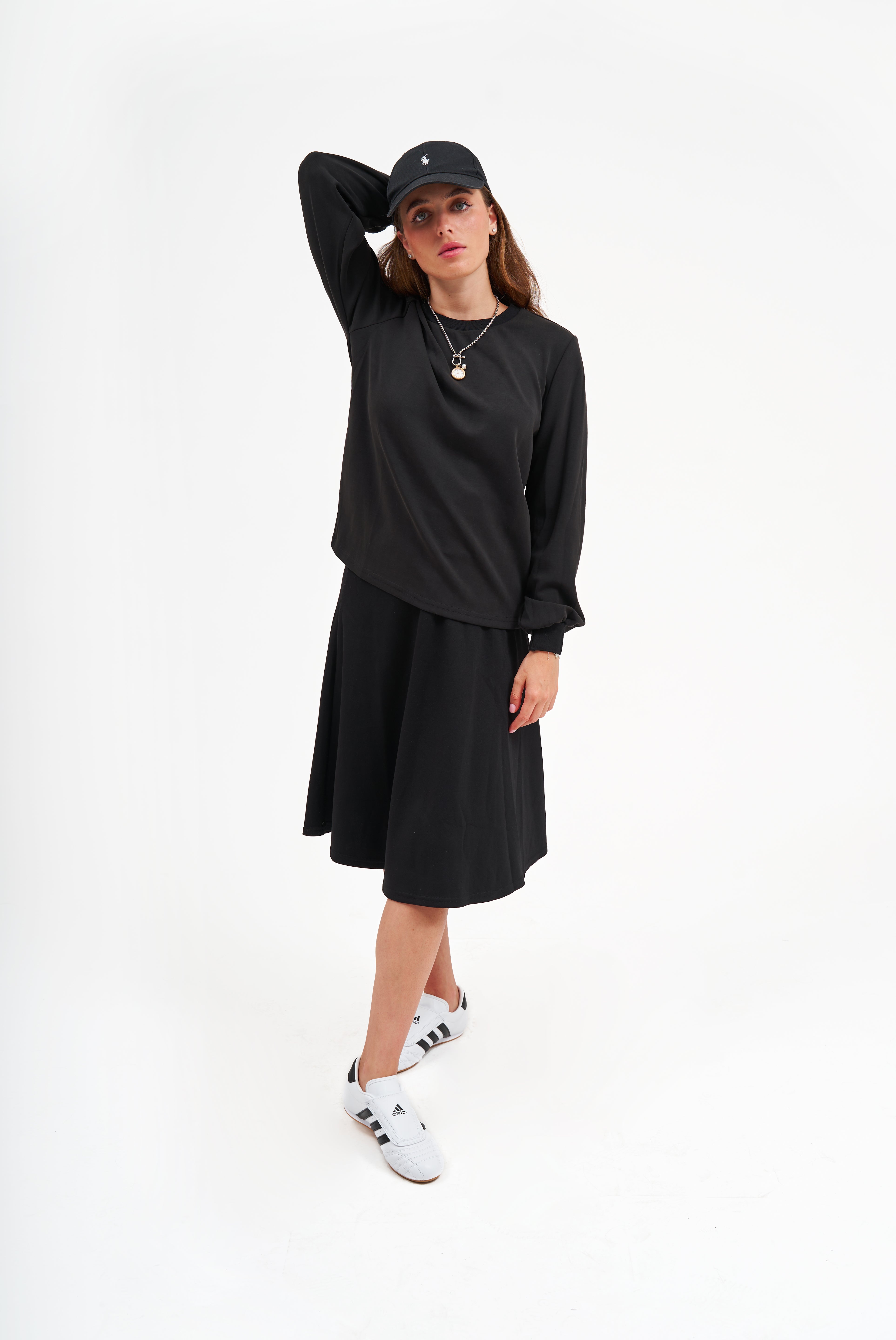 Modest Black Shishi Skirt – Women's Fashion