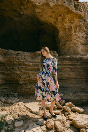 Black Floral Dress
