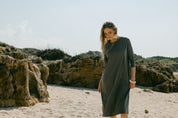 Square Dress - Olive
