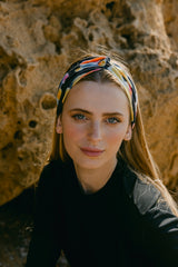 Diadema Negra de Neón