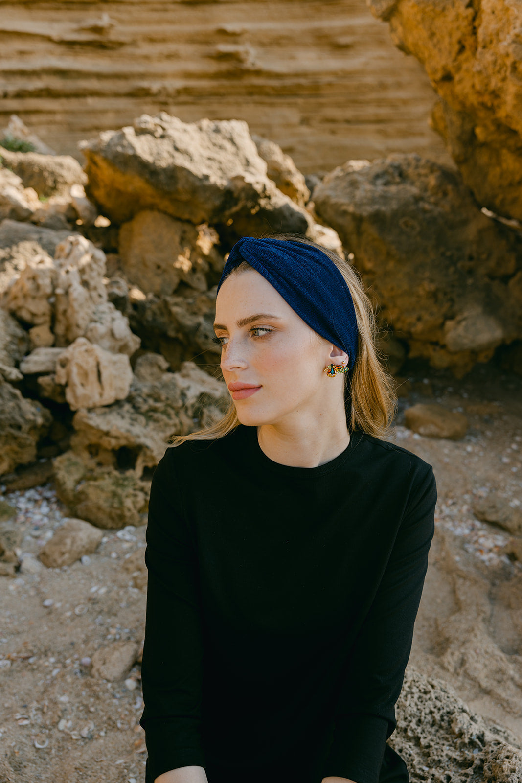 Navy Headband - WN