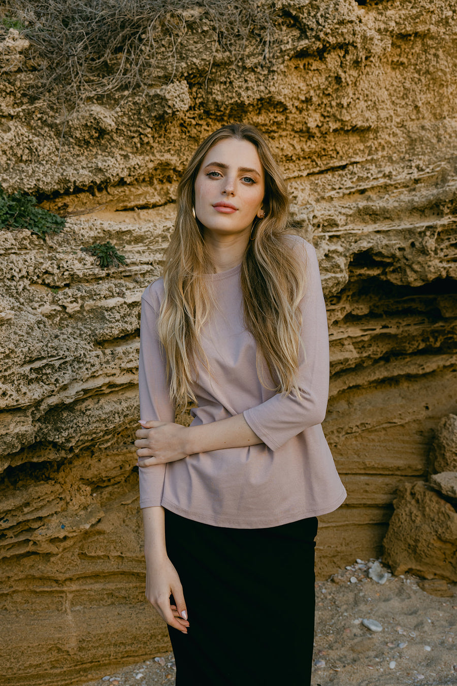 Basic Top - Mauve