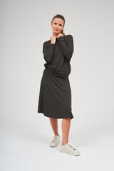 Modest Hunter Green Dalia Skirt – Women's Fashion