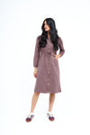 NW Hoodie Dress: Mocha