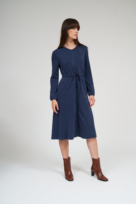 Lia Dress- Navy