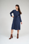 Lia Dress- Navy