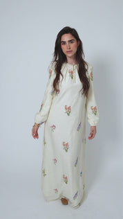 Sleeper Maxi Dress / Wild Flower