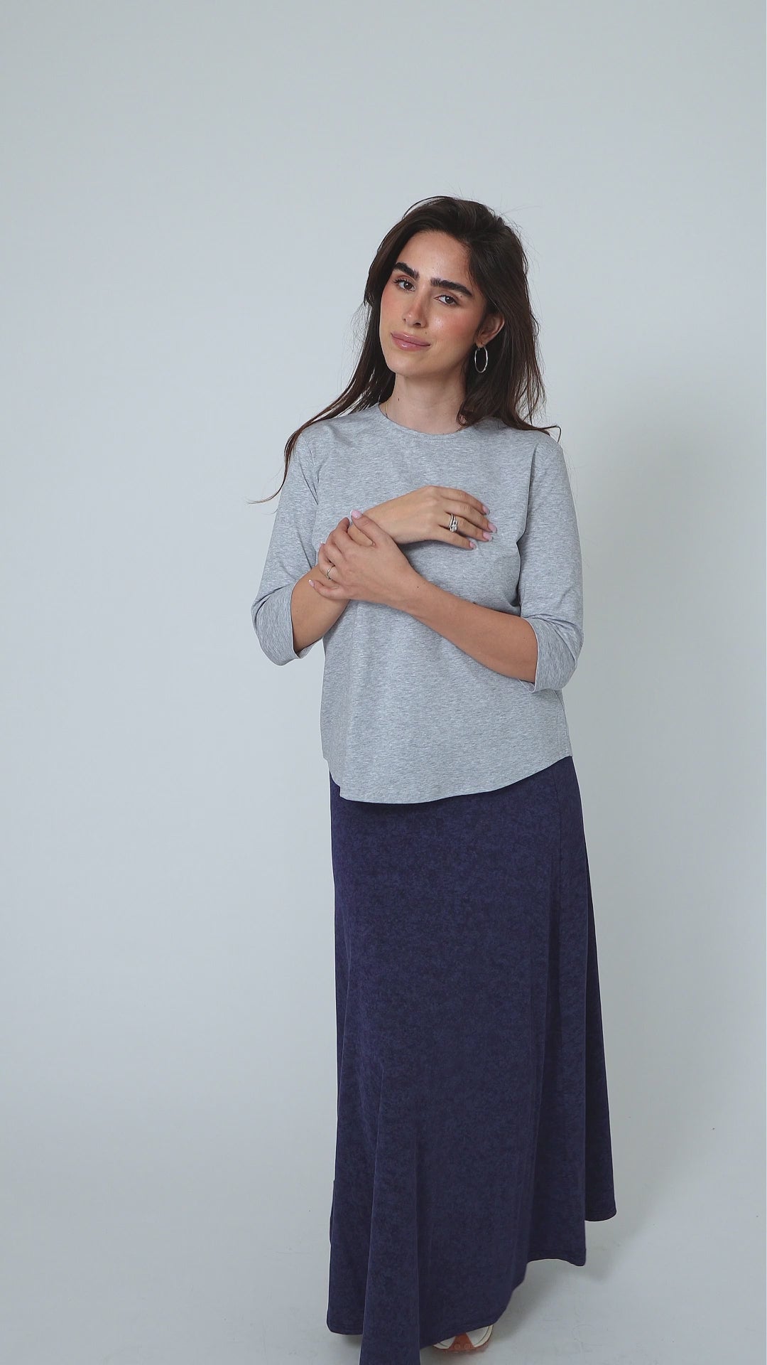 Heather Grey Tee