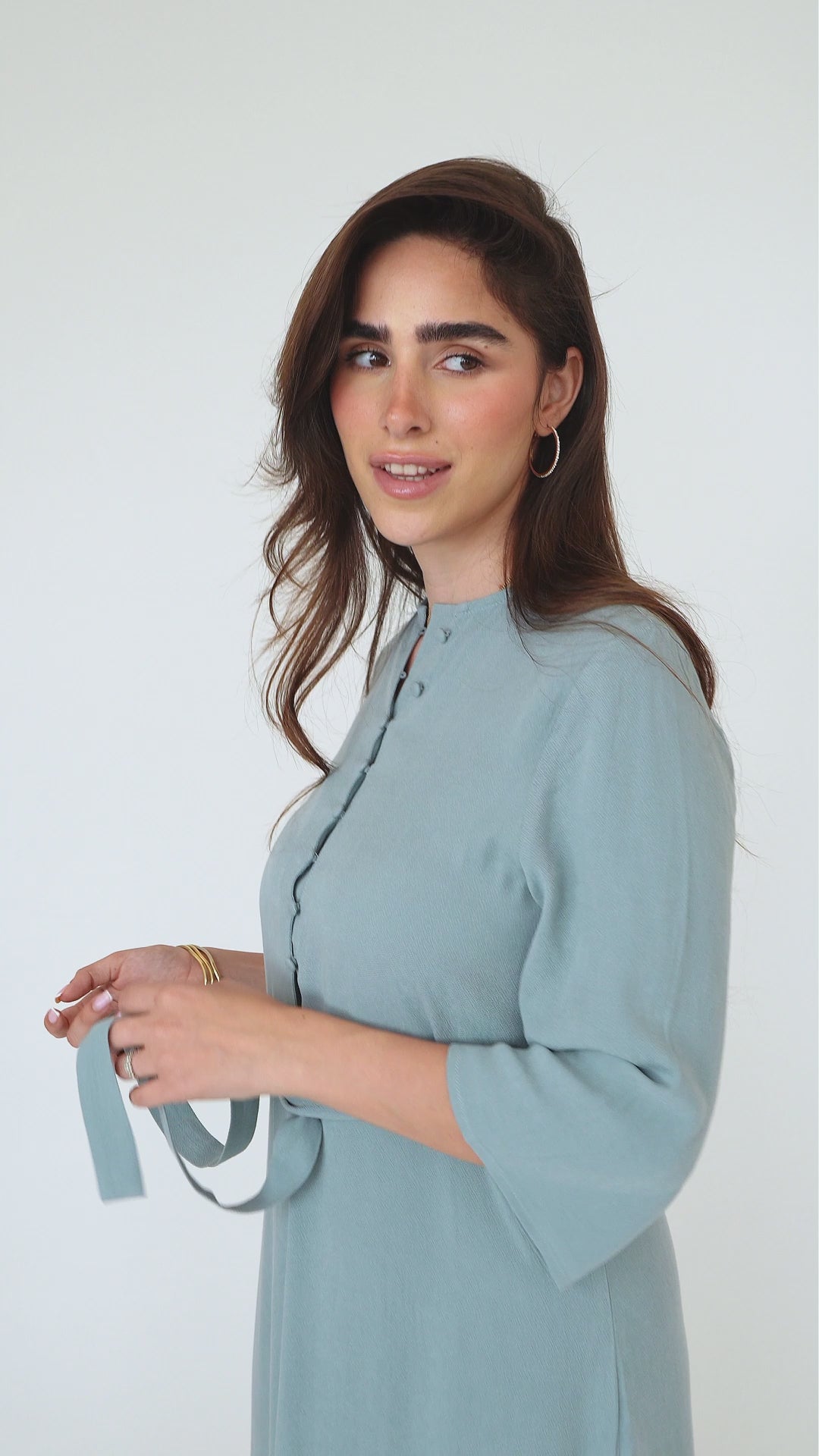 Powder Blue Maxi