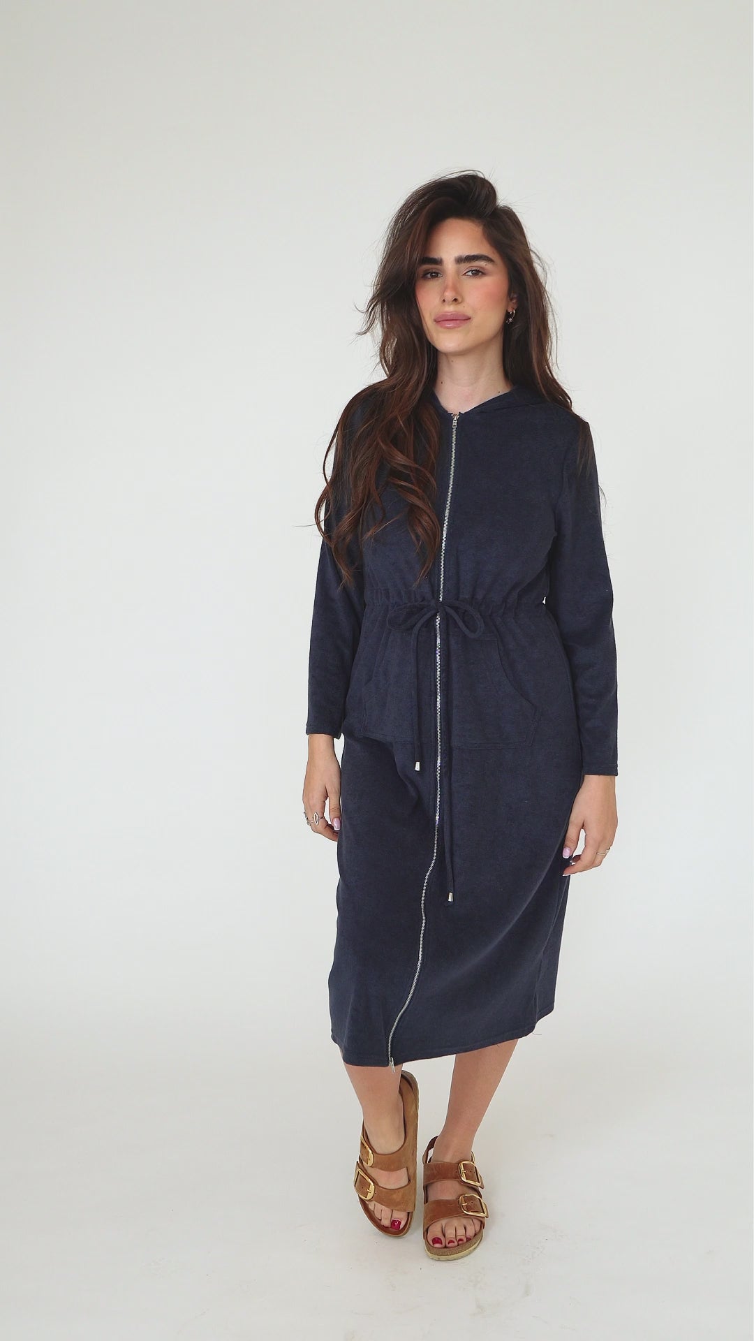 Modest PLC Midnight Hoodie Dress – Women's Fashion