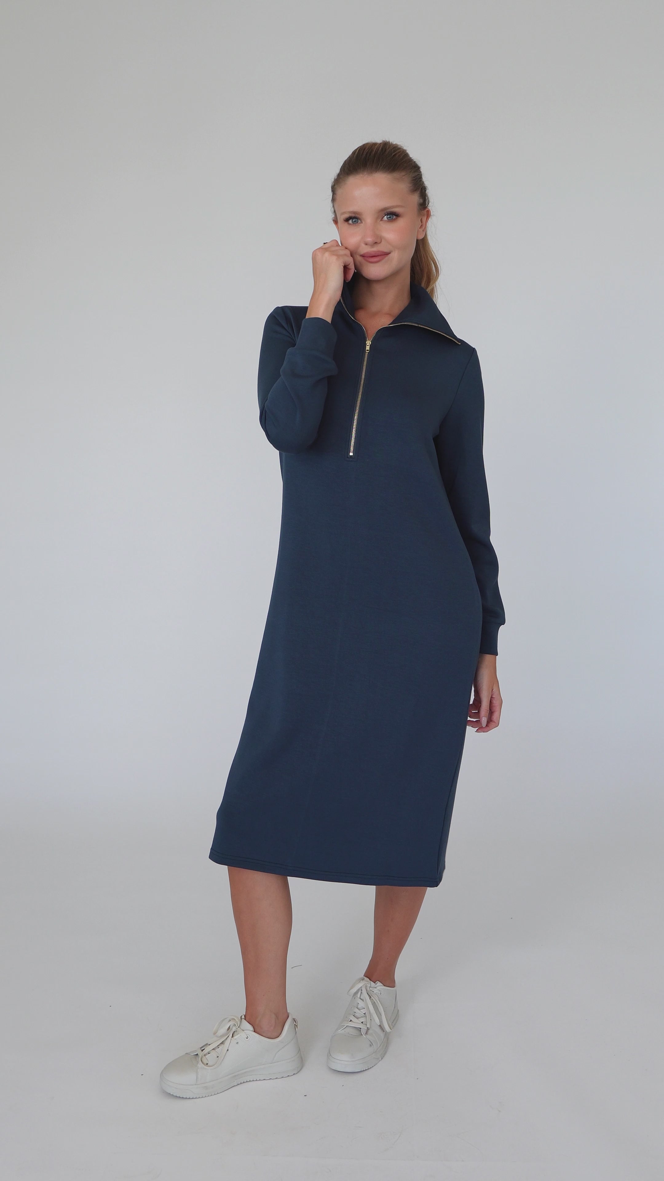 Serena Dress - Teal