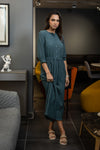 SAGE AVIVA MAXI DRESS