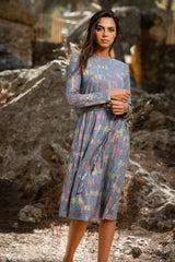 Vestido Multicolor de Vuelo