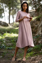 Load image into Gallery viewer, Soft Blush Swing Dress