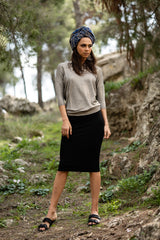 Top Dalia con Brillo Dorado