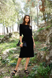 Black Swing Dress